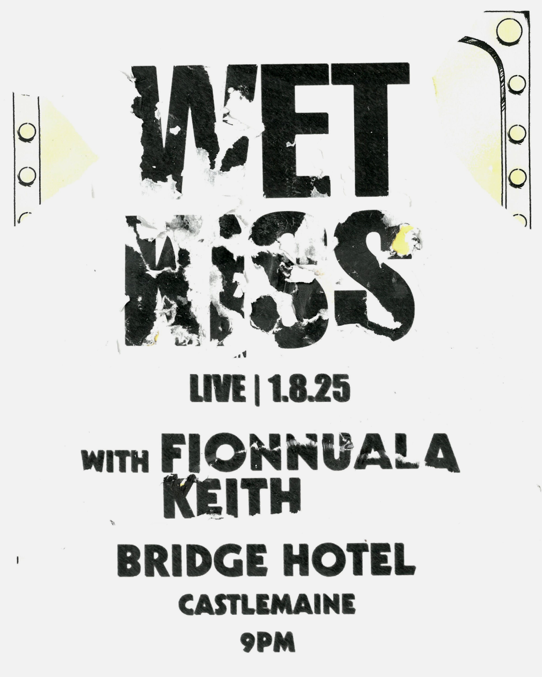 Wet Kiss Tour Poster