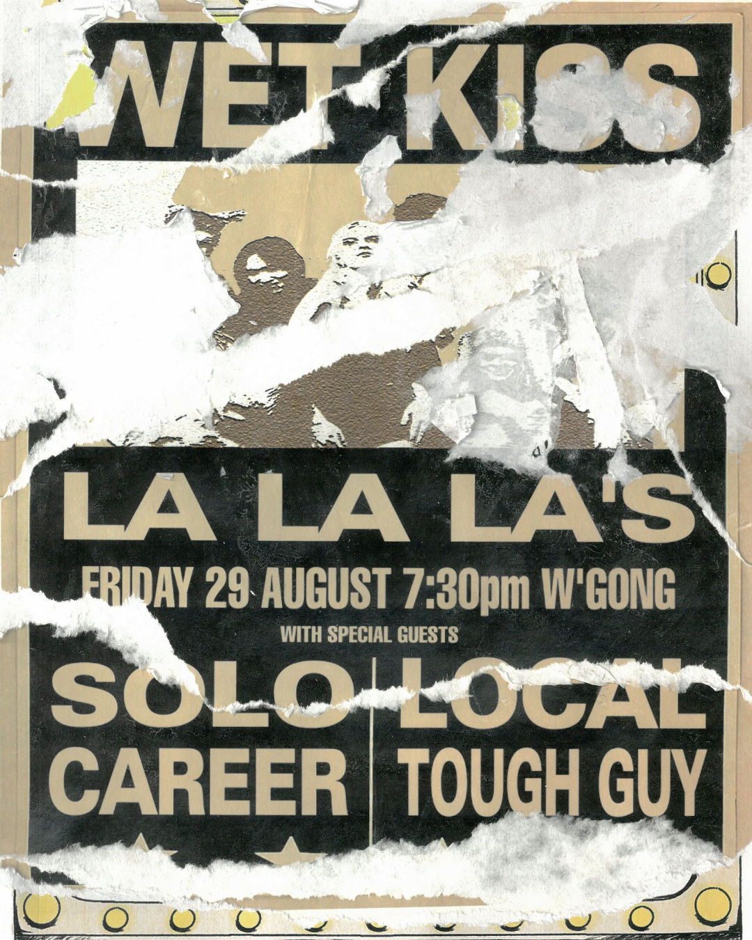 Wet Kiss Tour Poster